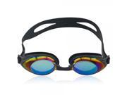 High Quality Anti Fog Coated Adults Swimming Goggles Glasses Black