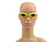Superb Silicone Anti fog Waterproof Children Swimming Goggles Yellow