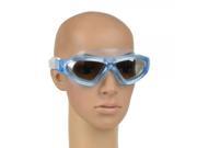 Waterproof Anti Fog Wide angle Electroplating Large Frame Swimming Goggles Glasses J8120M 1 Black