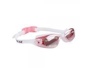 Professional Unisex Anti fog Anti UV HD Waterproof Electroplated Eyewear Swimming Goggles Glasses D206 Pink