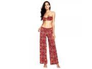 RELLECIGA Digital Exotic Print Beach Pants Size S