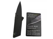 Iain Sinclair Cardsharp 2 Credit Card Folding Safety Razor Sharp Knife Black