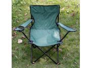 Durable Folding Beach Camping Chair Green
