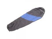 Multiseasons Seven Holes Cotton Sleeping Bag Camping Outdoor Blue