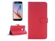 Litchi Texture Leather Case with Holder & Card Slots for Samsung Galaxy S6 / G920(Red) Litchi Texture Leather Case with Holder & Card Slots for Samsung Galaxy S6 / G920(Red)
