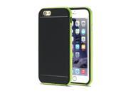 Bumblebee Slim Hybrid PC Frame TPU Protective Case for iPhone 6 Green