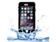 Link Dream Waterproof Protective Case with Lanyard for iPhone 6 Plus Black
