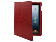 Magic Girl Pattern Ultrathin Leather Case with Holder for New iPad iPad 3 iPad 4 Red