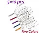 50pcs Five Colors Head Neck Scalp Stress Release Massage Massager