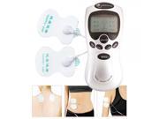2.0 LCD Medicine Pulse Meridian Digital Therapy Machine Silver