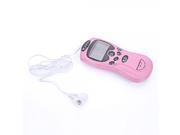 Multi function Health Herald Digital Therapy Machine Full Body Massager Pink