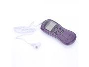 Multi function Health Herald Digital Therapy Acupuncture Physiotherapy Machine Massager Purple