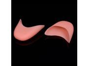 2pcs Soft Silicone Foot Protection Pads Pink J 11