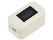 Convenient High Accuracy OLED Fingertip Oximeter Model C White