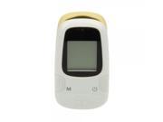 LCD Fingertip Pulse Oximeter Monitor Yellow White A3