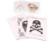Skull Pattern Tattoo Flash Sketch Book Set