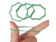 20pcs Plum Shape Natural Silicone Bands Supplies for Tattoo Machine Green
