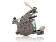 8 Wrap Coils Low Carbon Steel Skull Pattern Liner Shader Tattoo Machine