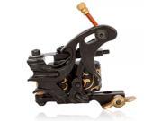 10 Wrap Coils Low Carbon Steel Liner Shader Tattoo Machine Black 003A
