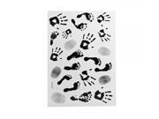 Hand Footprints Pattern Temporary Tattoo Sticker 6014