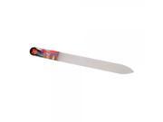 Red Dress Crystal Glass Nail File