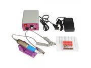 25000RPM Electric Nail Manicure Drill File Machine with Foot Pedal