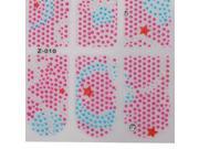 3D Colorful Diamond Nail Art Stickers Decals Z 010