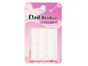 2D Lace Style Nail Art Stickers Decals NA09
