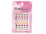 3D Christmas Style Nail Art Stickers Decals ME27