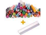 New Nail Art Fimo Canes Rods Blade 50 X Fruit Cane