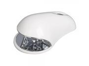 6W 100 240V Mini UV Gel Nail DIY Art Polish Light Dryer Mouse LED Lamp US White