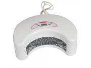 12W LED Nail UV Curing Lamp and Dryer White
