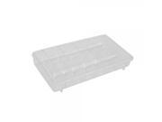 500 Nail Art Tips Compartments Clear Storage Box Case