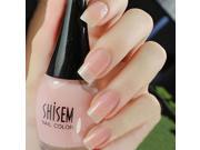 SHISEM New Quality Nail DIY Nail Art Polish Light Nude Color