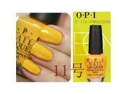 O.P.I Non Chemical Environmental Friendly Water based Nail Polish 15mL 11 Yellow