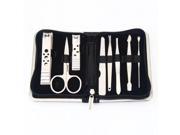 8PCS GS838 Nail Tool Manicure Tool Kit Clippers Nippers Silver