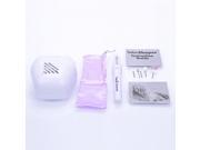 ABS Shell Nail Dryer with Cordless Nail Drill 5pcs Pro Shaping Tools White
