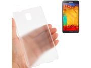 0.6mm Ultra Slim Frosted Plastic Protective Case for Samsung Galaxy Note 3 N9000 Transparent