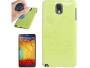 Magic invisible Fluorescent Effect Plastic Case for Samsung Galaxy Note 3 N9000 Green