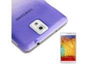 Gradient Raindrop Effect Crystal Protective Case for Samsung Galaxy Note 3 N9000 Purple