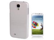 Pure Color Smooth Surface Plastic Case for Samsung Galaxy S4 i9500 Transparent