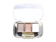 Palma Christie 13P16 Dazzling 3 Color Baked Eyeshadow Palette with Brush for Wet Dry Uses 02