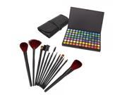 168 Full Color Eyeshadow Palette with 12pcs Makeup Brush Set