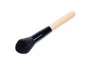 High grade Wooden Handle Facial Cleaning Cosmetic Makeup Brush Black