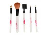 Professional Cosmetic Brushes with Heart shaped Handles