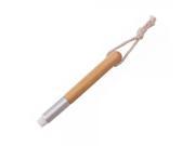 Professional Pine Wood Residue Remover Cosmetic Makeup Brush Silver