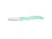 Nail painting Make up Plastic and Stainless Steel Long Eyebrow Shaver Razor Green