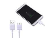 Baseus Series Micro USB 3.0 to USB 3.0 Transfer Charge Sync Cable for Samsung Galaxy Note 3 N9000 Galaxy S5 G900 Length 1.2 m White