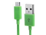 Micro USB to USB Data Sync Charger Cable for Samsung HTC LG Sony Nokia Length 3m Green