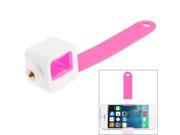 Q shape Universal Holder for Smart Phones and Pads Magenta